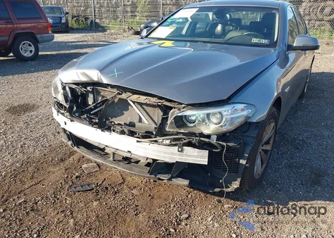 2015 BMW 528I xDrive из США, поврежденный, VIN WBA5A7C57FD626095